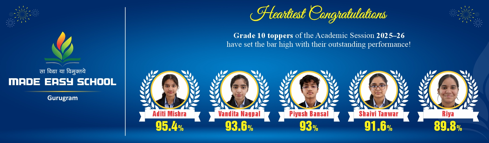 Grade X CBSE Board Result 2024-2025