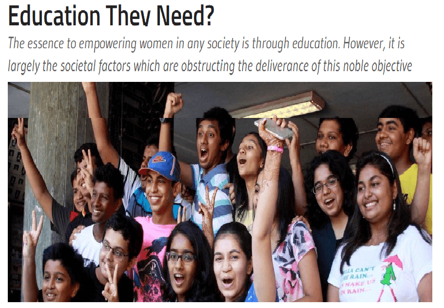 Why Girls In India Are Missing Out On Education They Need - Nitu Channan - BW Businessworld