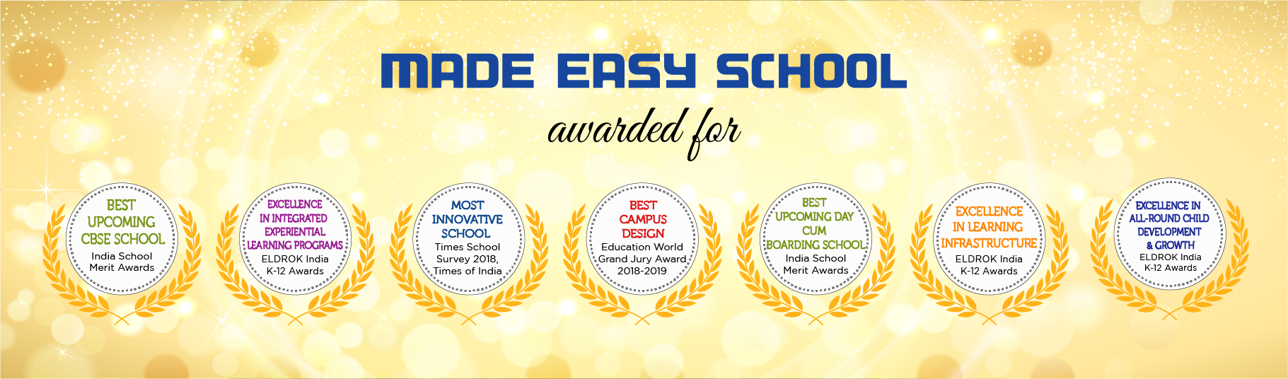 Awards - Made Easy School